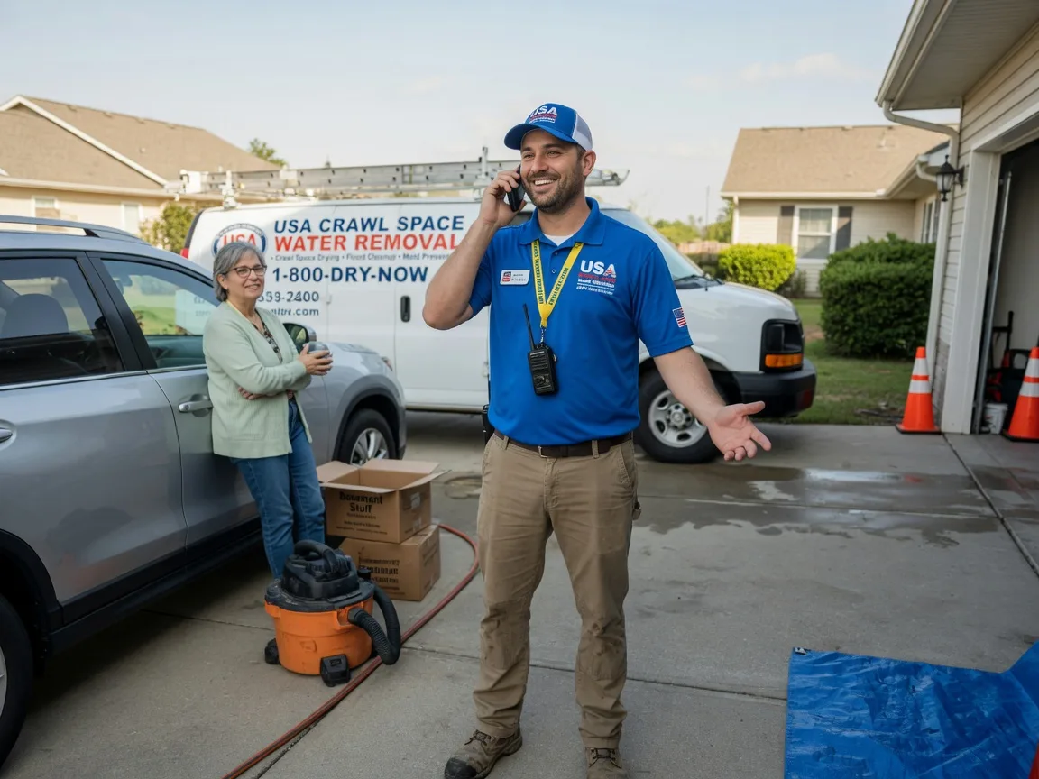 Crawl Space Water Removal Amber, OK FAQs